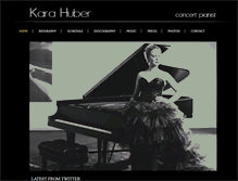 Tablet Screenshot of karahuber.com